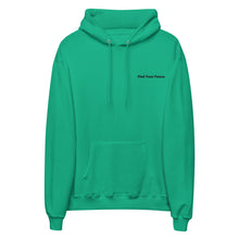 Load image into Gallery viewer, Green Unisex fleece hoodie
