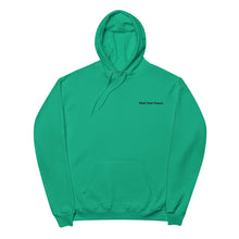 Load image into Gallery viewer, Green Unisex fleece hoodie
